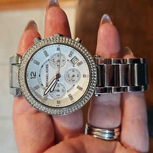 Michael Kors silver watch